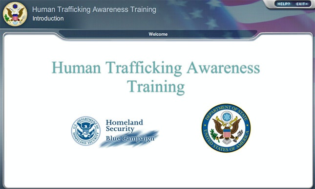 Date: 08/21/2012 Description: Human Trafficking Awareness Training - State Dept Image