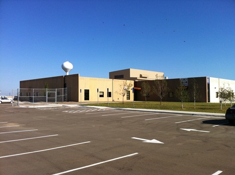 Photo of the Chyenne Rive Health Center under construction.