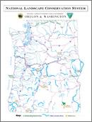 OR/WA National Landscape Conservation System Map