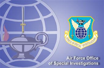 Air Force Office of Special Investigations fact sheet banner