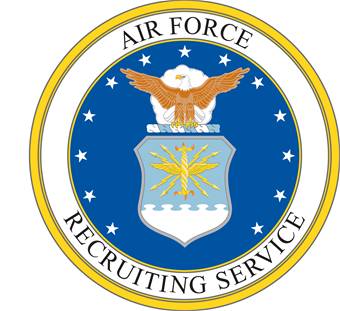 Air Force Recruiting Service shield