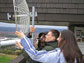 Photo of CASA ERC students deploying an off-the-grid, wireless radar system in Puerto Rico.