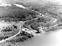 The White Oak Creek Embayment Sediment Retention Structure was built to stop releases of radioactive contaminants into the Clinch River.