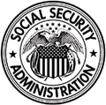 Logo of the Social Security Administration as part of the Federal Security Agency from 1946–1953