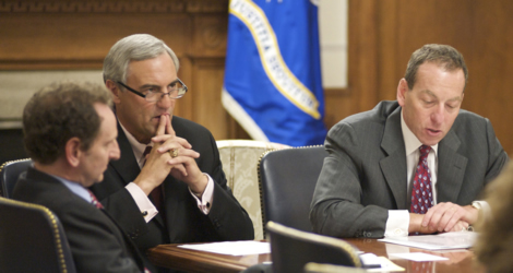 Assistant Attorney General Lanny A. Breuer meeting with Department of Justice Officials