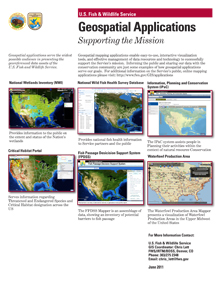 GIS uses in USFWS