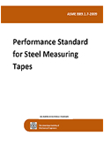 ASME B89.1.7-2009, Performance Standard for Steel Measuring Tapes