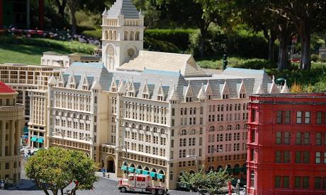 Photo of Old Post Office Pavilion made of Legos