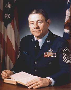 photo of CHIEF MASTER SERGEANT OF THE AIR FORCE ROBERT D. GAYLOR