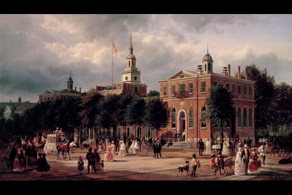 Independence Hall In Philadelphia