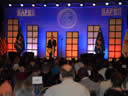 Attorney General Holder addresses conference attendees of the Project Safe Neighborhood annual conference held in New Orleans.