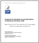 Guideline for Disinfection and Sterilization cover