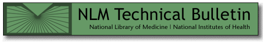 NLM Technical Bulletin Header