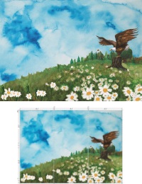 Eagle Books 3-Panel Storytelling Backdrop