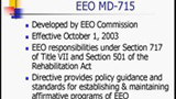EEOC Management Directive EEO MD-715
