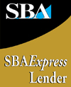 SBA Express Lender decal