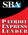 SBA Patriot Express Lender decal