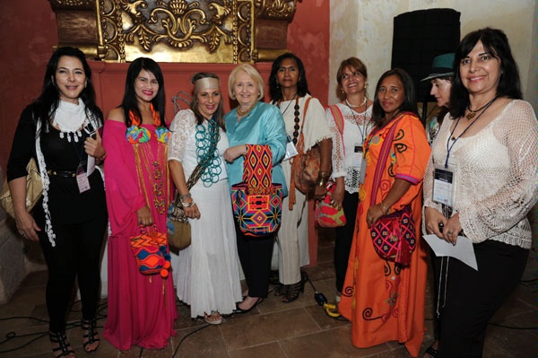 Ambassador Verveer meets with Colombian woman entrepreneurs alongside the launch of WEAmericas.