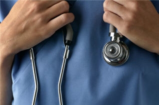 Doctor with stethoscope