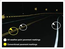 All-Weather Pavement Marking System