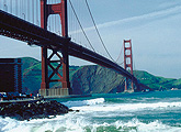 Golden Gate Bridge at San Francisco, California