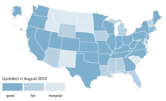 Map of United States