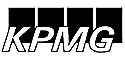 Image of Auditors Logo: the letters K P M G over 4 black rectangles