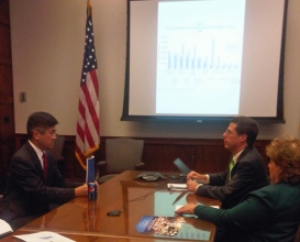 Sec. Locke Meets with Economic Team 