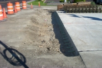 Photo of concrete pavement