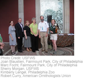 USFWS Urban Treaty Grant Announcement to Philadelphia 