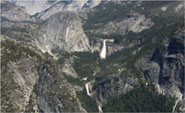 Vernal and Nevada Falls