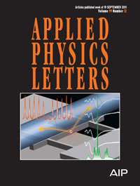 Applied Physics Letter 99(12) cover - small