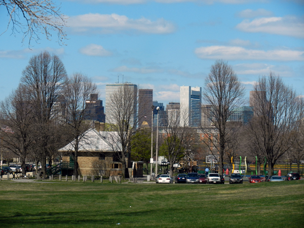 Moakley Park, Boston by Roger Archibald April, 2012
