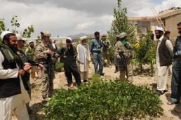 PRT assess Afghan garden