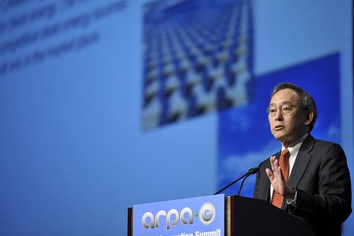 Secretary of Energy Steven Chu speaking at the 2011 ARPA-E Energy Innovation Summit. | Energy Department file photo.