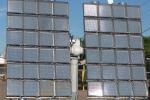 Semprius, solar panels shown above, announced that it is building a factory in Henderson, NC to manufacture its high concentration photovoltaic (HCPV) solar modules and is expected to create more than 250 full-time jobs over the next five years.