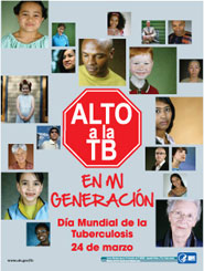 Día Mundial de la Tuberculosis, 24 de marzo: Alto a la TB en mi generación