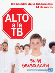 Día Mundial de la Tuberculosis, 24 de marzo: Alto a la TB en mi generación