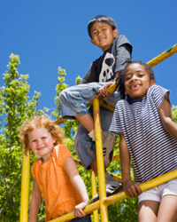 Niños jugando