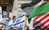 (Israeli and Palestinian flags. NYT Photo)