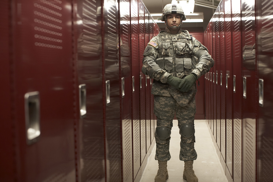 Sargento Morales del ejército Americano