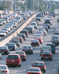 Photo: Highway traffic