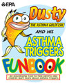 cover graphic of Dusty the Asthma Goldfish and His Asthma Triggers