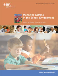 graphic of cover of Managing Asthma in the School Environment