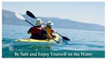 Photo: Two people in a kayak