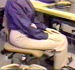 Fig. 7 Swivel chairs allow workers to maintain good back posture