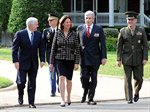 Gates Attends Retirement Ceremony on Fort Myer, Va.