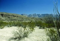 image of Big Bend National Park with good visibility