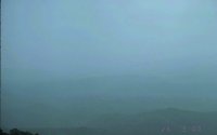 image of Great Smokey Mountains National Park with poor visibility