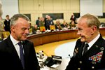 Dempsey Attends NATO Meetings in Brussels